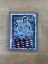 2026 Panini Juan Cruz USA Stars & Stripes Silver Pandora Auto /225