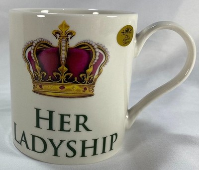 The Leonardo Collection Her Ladyship Fine China Mug NEW/Unused