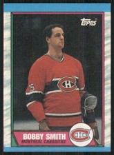 1989-90 Topps #188 Bobby Smith Montreal Canadiens Hockey Card 37131