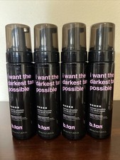 I WANT THE DARKEST TAN POSSIBLE B TAN DARKER 6.7 FL OZ, self tanner Set/4