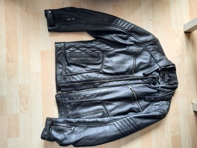 Motorradjacke Leder AJS
