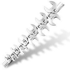 11-piece Crows Foot Wrench Set Sae Sizes From 38 To 1 Crowsfoot Wrenches ...