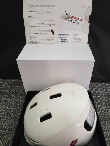 【USED】Lumos Matrix with MIPS - Jet White (Size M/L 56-61cm) Smart LED