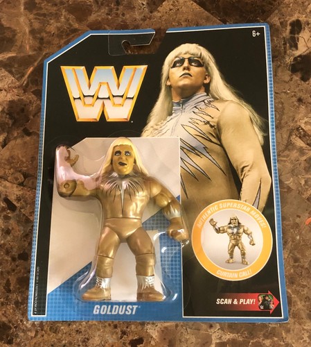 GOLDUST rare RETRO wwf hasbro style NEW & SEALED w...