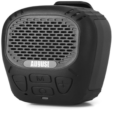 August MS550 Bluetooth 5.3 Lautsprecher mit Magnet Clip 30