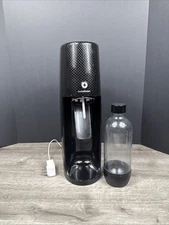 SodaStream Fizzi One Touch Black SOT-001  Sparkling Water Maker W/ Cord Tested