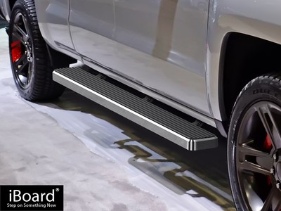 APS Premium 6'' Side Bars Fit 07-18 Silverado Sierra Double Cab