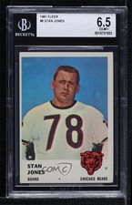 1961 Fleer Stan Jones #6 BGS 6.5 HOF 0q3