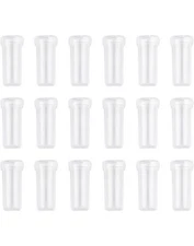 Transparent Flower Water Tubes, 50 Pcs Clear Floral Tubes Plastic Flower Via...
