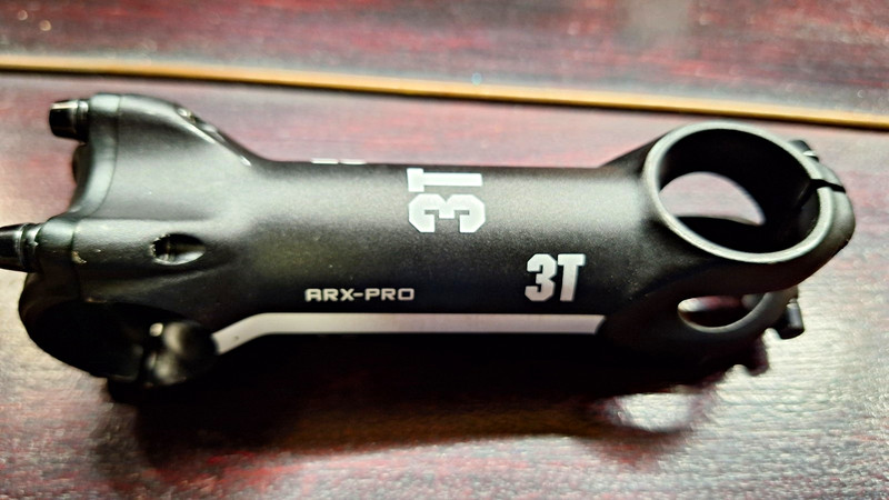 3T ARX-PRO Ahead Stem 31.8mm Clamp 1 1/8in Steerer Aluminium Black