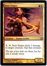 Stun Sniper 7 U Duel Decks: Heroes vs. Monsters Magic the Gathering MTG LP