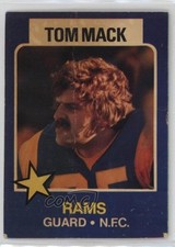 1975 Topps Wonder Bread All-Star Series Tom Mack #7 HOF 1n94