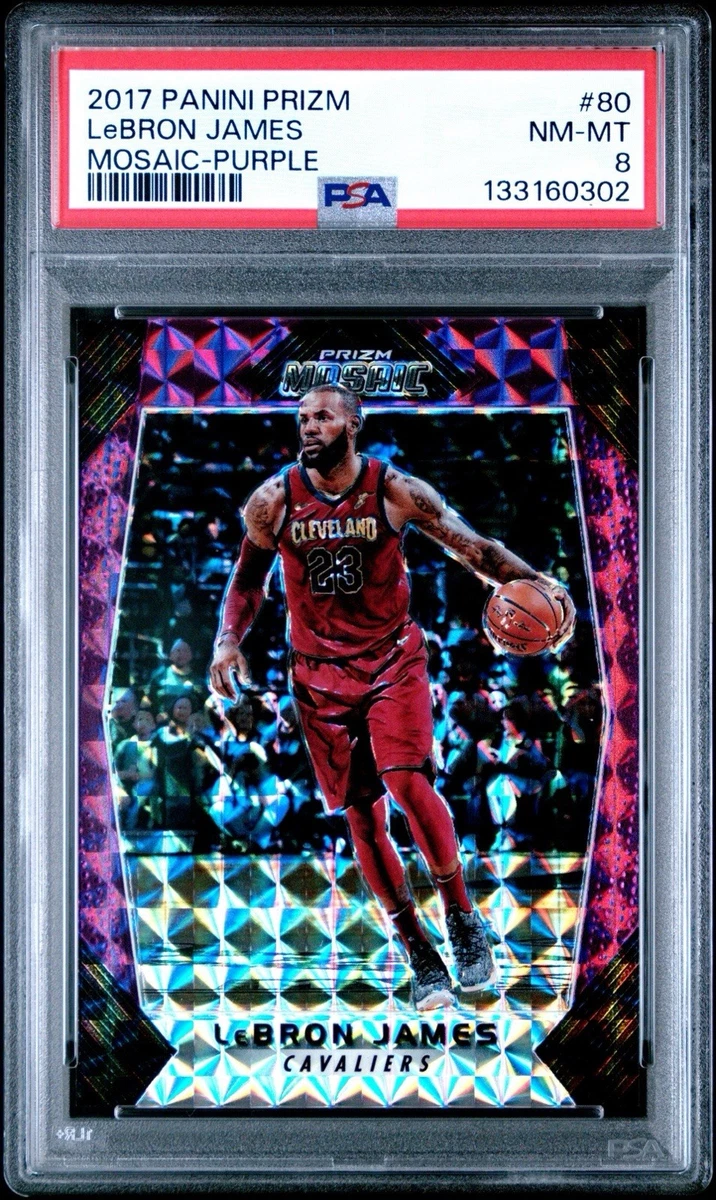 2017-18 Panini Prizm Mosaic - LeBron James #80 for sale | eBay