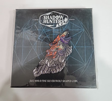 Shadow Hunters – 3 oz. Pure Silver Wolf from P.A.M.P.