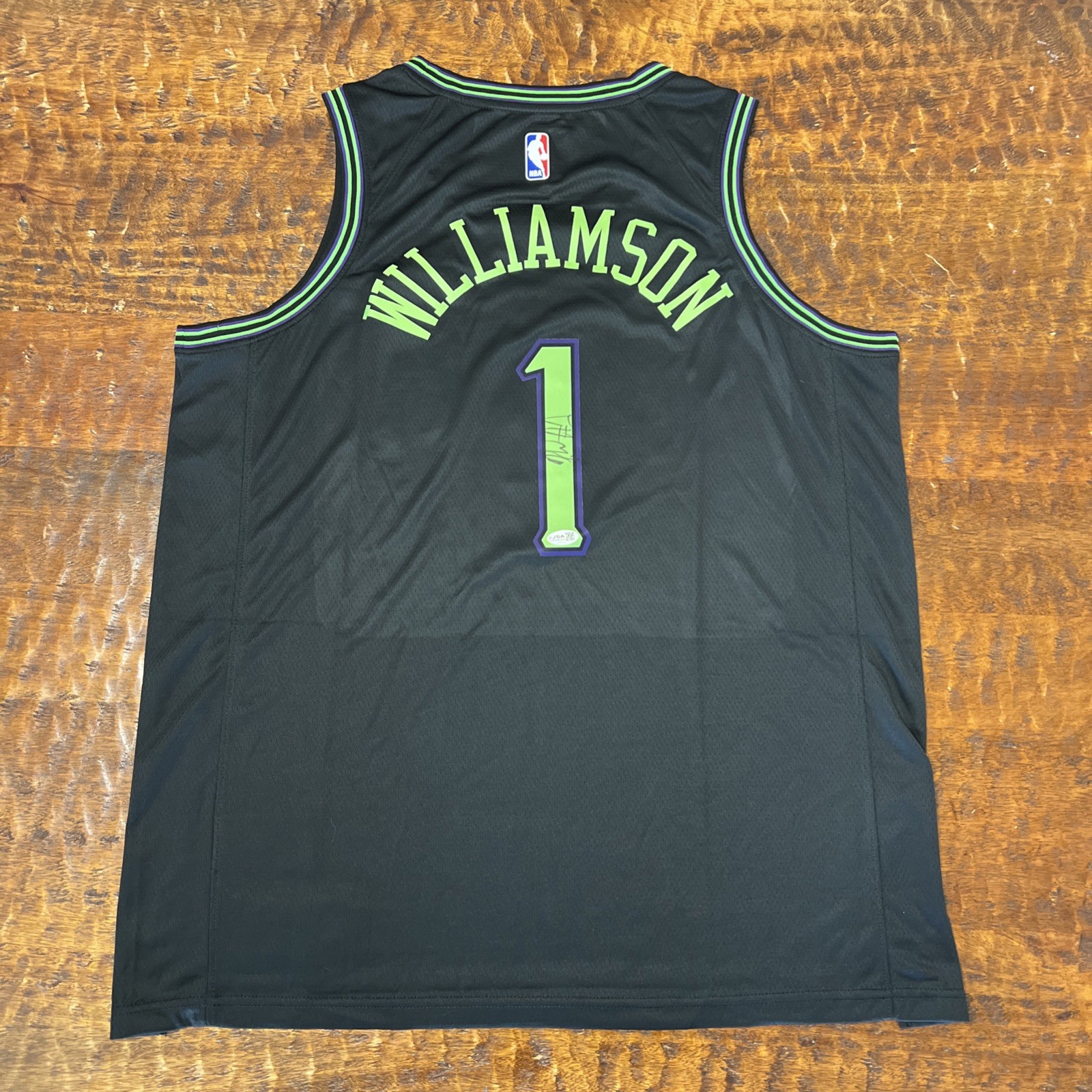 Zion Williamson Autographed Signed New Orleans Pelicans Jersey JSA Coa 