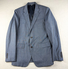 Bonobos Marzotto Italian Wool Blazer Men s 40R Slim Fit Blue