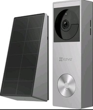 2K Solar Doorbell Camera Removal-Free Charging No Monthly Fee, 32GB Local Storag