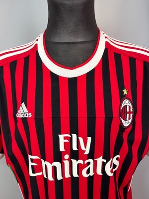 AC MILAN 2011 2012 HOME SHIRT FOOTBALL SOCCER JERSEY ADIDAS V13457