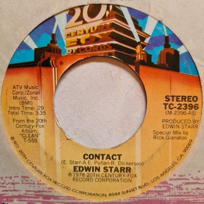 Edwin Starr - Contact / Don't Waste Your Time (VINYL)