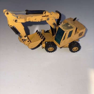 Vintage Liebherr Rubber Tire Excavator 921