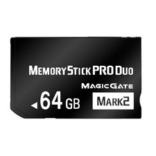 Mark2 Original 64GB High Speed Memory Stick Pro Duo 64gb Cards PSP Game Camer...