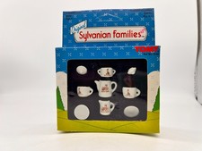 Vintage Tomy Sylvanian Families Ceramic Tableware  Kitchen Utensils New 1985