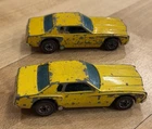 Lot of 2 Hot Wheels 1974 Chevrolet Monte Carlo Stocker Redline Car