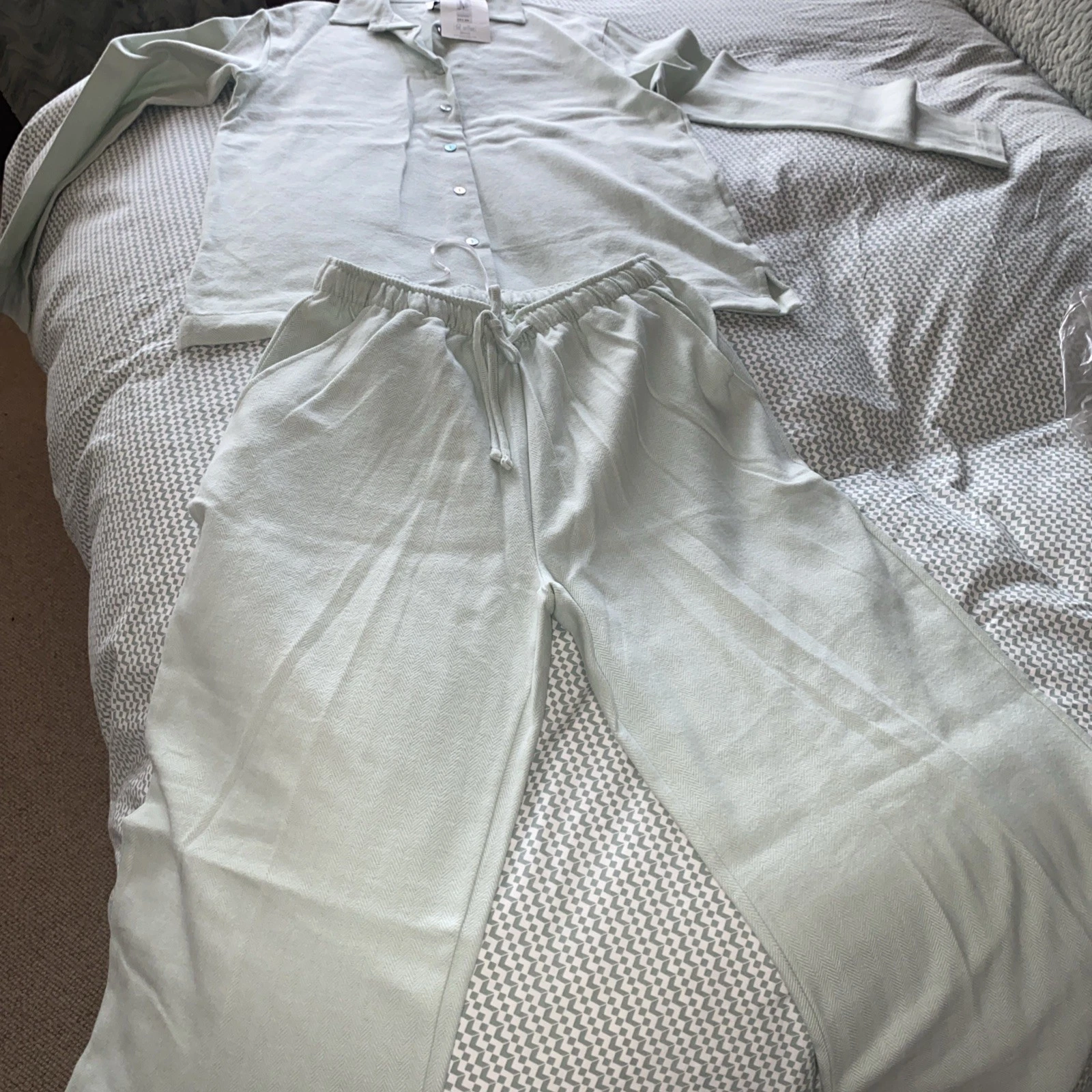 John Lewis Herrings Stripe In Safe Size8 Two Part Set
