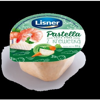 Pastella Nudeln Fisch mit Garnelen Lisner 80 g