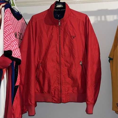 GANT The New Hampshire Jacket Lightweight Red Mens Medium