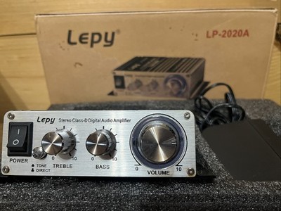 US Lepy LP-2020A Hi-Fi Stereo Amplifier Digital Power Amplifier 2CH 20Wx2 R.M.S