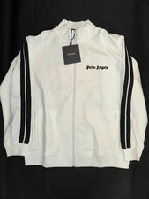  Palm Angels   White Tracksuit Jacket White/B...