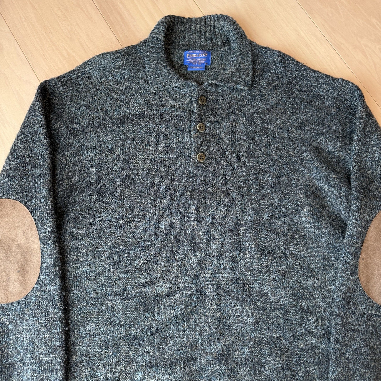 Pendleton Lambswool Sweater Large Multicolor Coll… - image 3