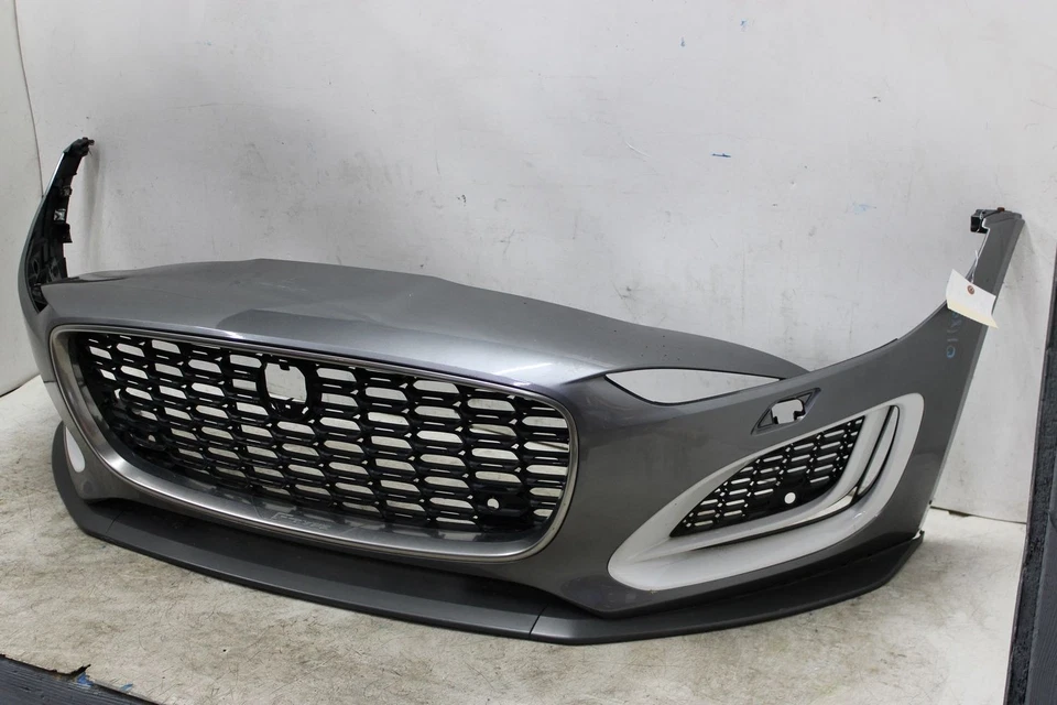 2021-2024 JAGUAR F-TYPE Front Bumper W/o Auto Park Scratches Missing Sensors Foto 2 de 4
