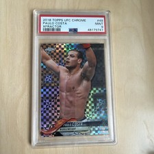 📈 2018 Topps UFC Chrome Xfractor Paulo Costa PSA 9 GEM MINT RC ROOKIE 49 SSP