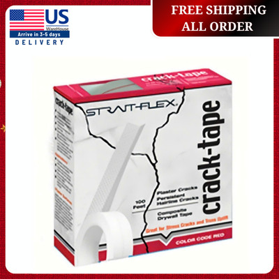 Strait-Flex Crack Tape Drywall Plaster Joint Tape CT50S 2 In. X 50 Ft. Roll