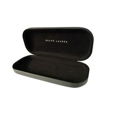 Ralph Lauren Black Authentic Eyeglass Sunglass Hard Shell Case w/Logo