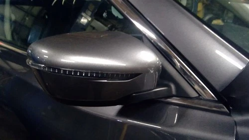 Gray 2017 Nissan Rogue Right Door Mirror  power VIN 5 1st digit USA built heated