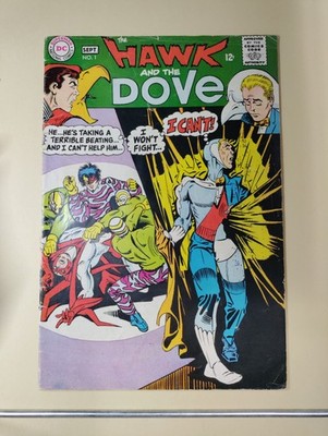 HAWK AND THE DOVE #1, #2 - STEVE DITKO COVER AND ART