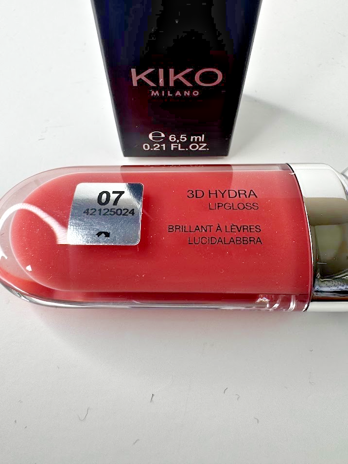 Kiko MILANO - 3d Hydra Lipgloss 07 Softening lip gloss for 3D look