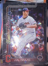 2025 Topps Series 2 - Future Stars Gavin Williams #554 Black Holofoil /10