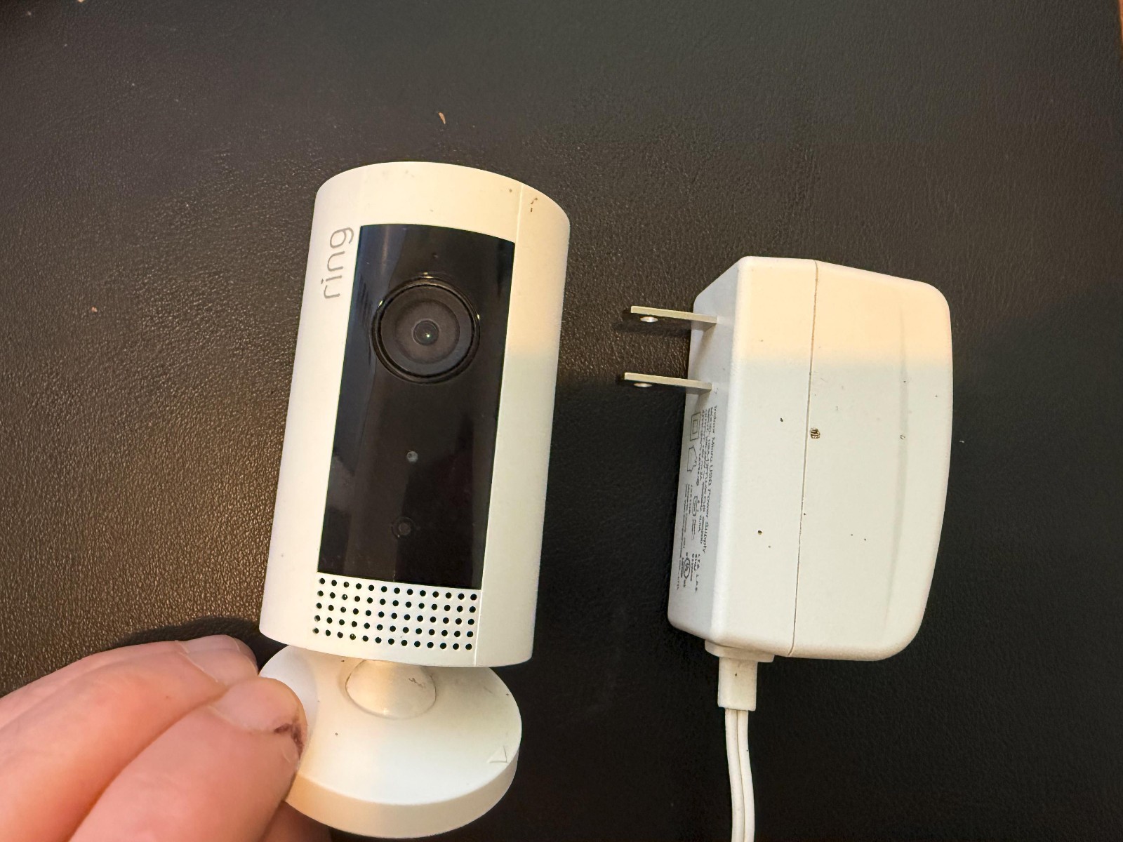 Ring Indoor Cam 1st Gen HD Security Camera White 5UM4E5