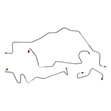 Brake Line Kit Front Preformed Tubes 1994-96 Ford F150 Stainless 4pc