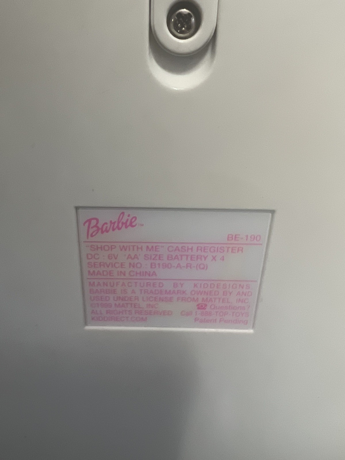 как выглядит Vintage 2004 Barbie Interactive Play Kitchen Barbie Register фото