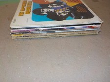 Huge Lot of 12 Mostly Rock Vinyl 33 RPM Album LP Records VG w/ Rare Titles V234