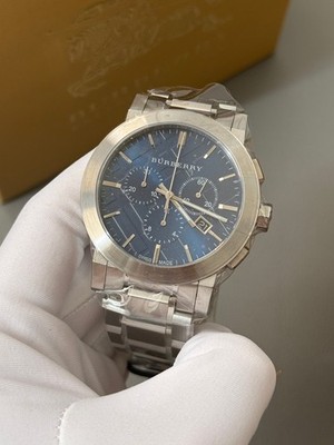 Burberry The City BU9363 Men's Watch - Silver for sale online | eBay