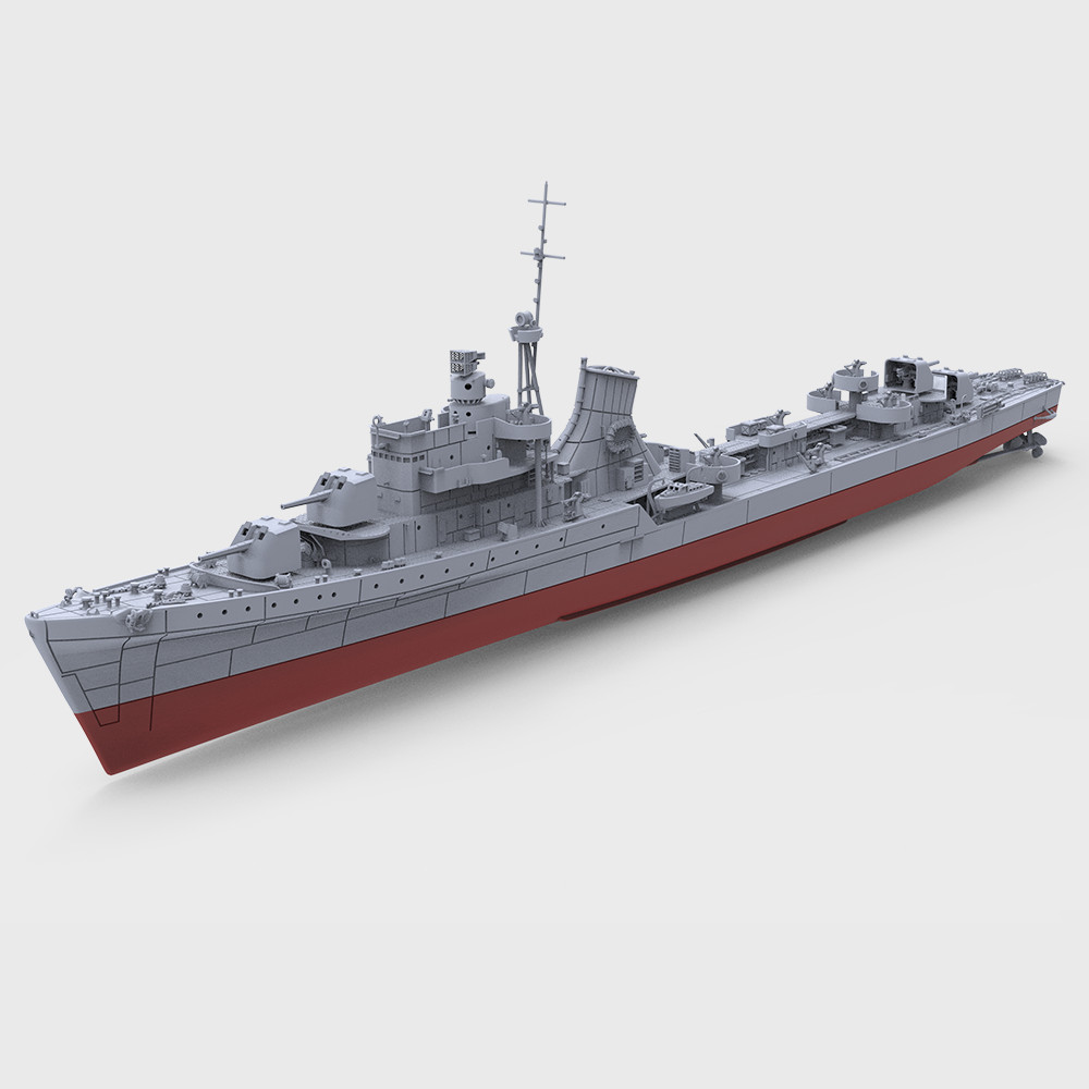 MRY-SFW 1/1250 Italian Navy Caio Duilio Class Destroyer ITS Maggioni Full Hull