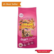 Purina Gravy Swirlers 3.15 lb. Chicken & Salmon Cat Food - Complete Nutrition 3.62 per pound