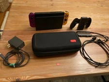 Nintendo Switch Oled Bundle used with 128GB Memory Card