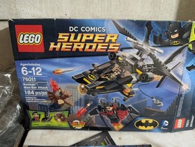 LEGO Batman: Man-Bat Attack 76011, complete set Box Instructions Figures 184 Pcs